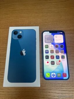 Predám iPhone 13 128GB, DOBRÝ stav, VOLNY, 86%