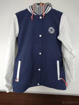 Nová DC dámska lyžiarska bunda | Medium | modro-biela