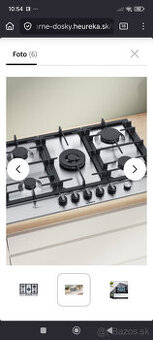 Varná plynová doska BOSCH PCQ  7A5M90 / 70 cm široká