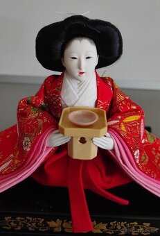 Japonská bábika Hina Sannin Kanjo 3