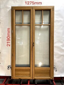 Nové drevohliníkové balkónové dvere