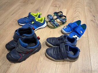 Geox, nike, superfit topánky a papuče 26,27 a 28 veľkosť