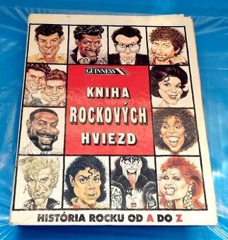 Kniha rockových hviezd