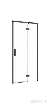 Sprchove dvere Cersanit Larga 100x195 prave cierne
