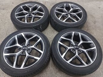 5x114,3R17 elektrony orig.KIA- 225/45R17 MICHELIN letné pneu