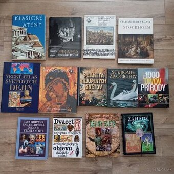 rôzne knihy cca 260 kusov