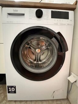 Predám práčku Beko – ako nová, 8 kg, 1400 ot./min
