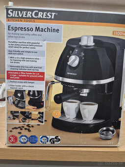 Espresso kávovar SilverCrest