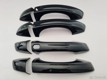 ČIERNE krytky klučiek - ŠKODA VOLKSWAGEN SEAT