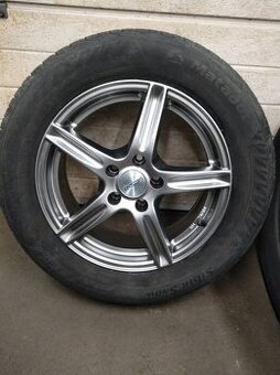 Alu R 16" 5 x 108 + pneu.