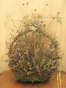 Kvetinovo-bylinný kôš "Oltár pre prírodu"