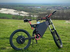 E-bike 5000W, 90km/h 130km dojazd