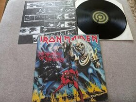 IRON MAIDEN „The Number of the Beast“ /EMI 1982/+orig. vnut