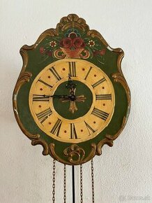 Staré drevené sedliacke hodiny