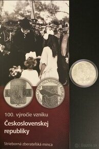 2018/10€ 100. výročie vzniku ČSR - BK