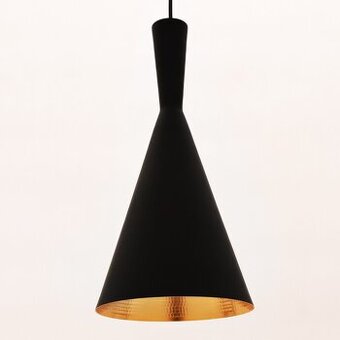Závesné čierno medené lampy