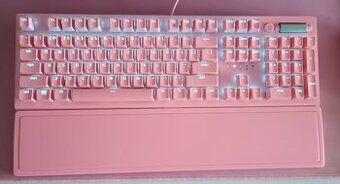 Herná klávesnica Razer Blackwidow V3 ružová (Pink)