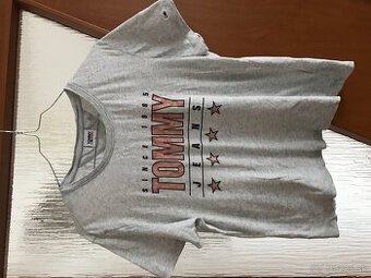 TOMMY HILFIGER originál sive damske tricko M