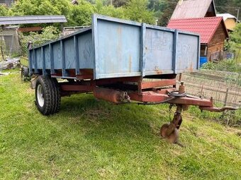 Vlečka prives za traktor