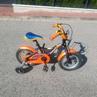Detský bicykel 12 s kolieskami