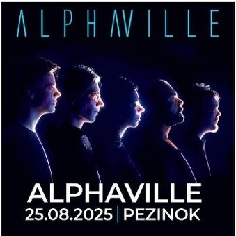 Predáma 2 lístky na Alphaville - Zámok Pezinok