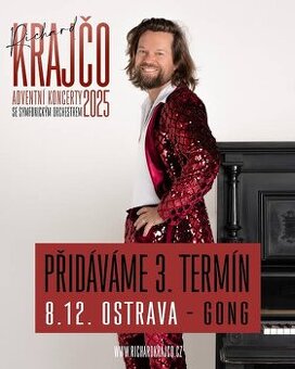 Vianočný koncert Richarda Krajča - Ostrava 8.12.2025