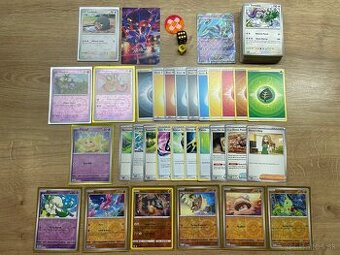 Pokemón balík 3 : 111ks kariet s EX a darčeky