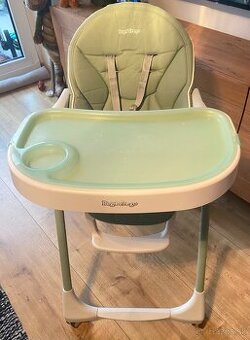 Jedálenska stolička Peg Pérego Prima Pappa Follow Me Mint - 1