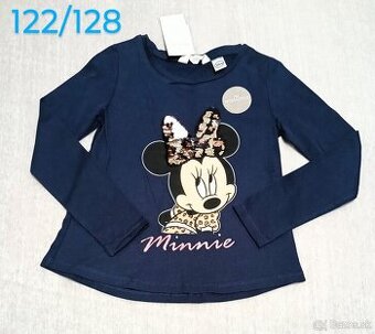 Dievčenské tričko s dlhým rukávom 122