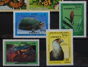 Poštové známky - Obojživelníky 22 - neopečiatkované