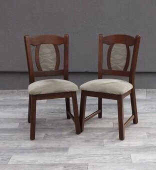 Set rustikálnych stoličiek – ( 2 ks ).