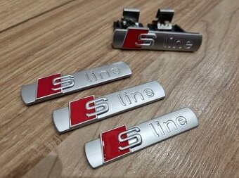 AUDI Sline nápisy loga S line