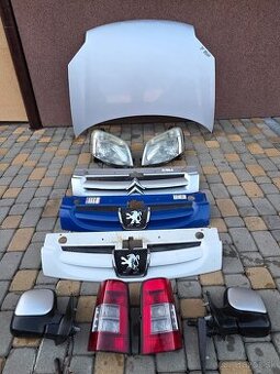 citroen berlingo predné svetlá