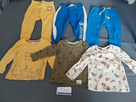 Balík oblečenia pre chlapca 92 tepláky, tričká, mikiny - 1