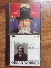 2CD Best of Verdi, César Franck - Organ Works 3 - 1