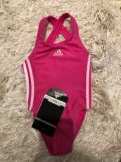 Detské plavky dievčenské Adidas 12 M nové - 1