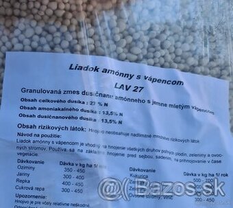 Npk hnojivo,Liadok Lav 27 - 1