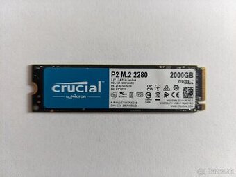 Crucial P2 2TB, M.2 2280, NVMe