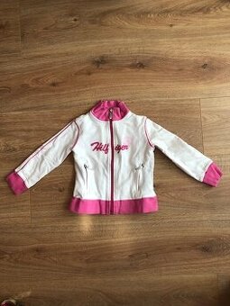 TOMMY HILFIGER - dámsky/dievčenský ružový bavlnený svetrík