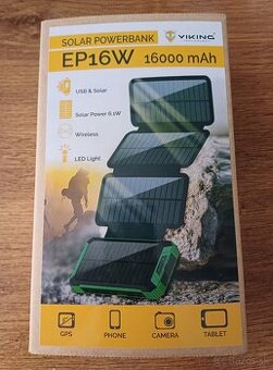 Predám - Solárna Powerbanka Viking EP16W / 16000mAh