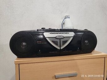 Philips radiomagnetofon dvojca