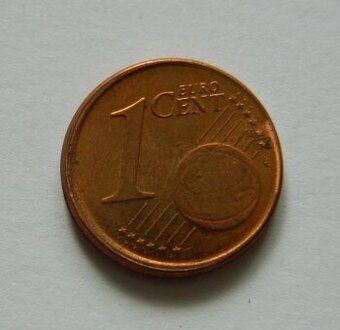 Predám 1 euro cent 2002 F Nemecko - chyborazba
