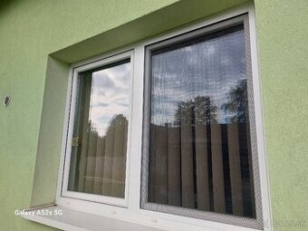 Plastové dvojkrídlové okno