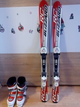 Lyže BLIZZARD 120 cm + lyžiarky DALBELLO 37,5EUR - 277 mm
