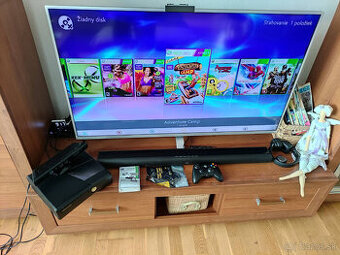 Predam Xbox 360S RGH3 1TB hdd 200hier Kinect