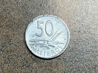 50 halierov 1943 Slovenský štát