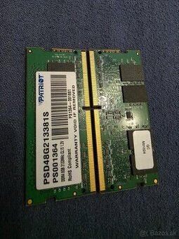 Predám RAM ddr4 2133, patriot 2x 8GB