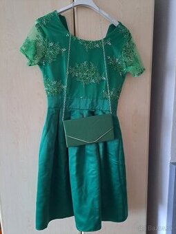 Spoločenské šaty +kabelka