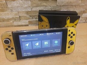 AMS Switch Pikachu&Evee 128gb