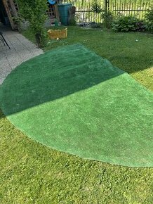 Umelá tráva koberec - priemer 3,6 m - kruh